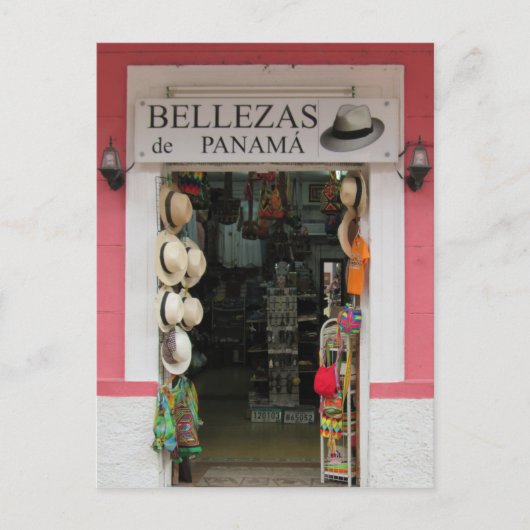Panamahüte bellezas postkarte (Vorderseite)