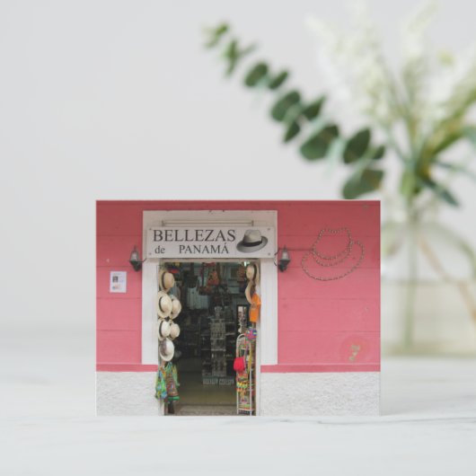 Panamahüte Postkarte (Stehend Vorderseite)