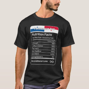 Panamaische Vater Ernährung Fakten T-Shirt