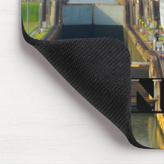 Panamakanal-Andenken Mousepad (Ecke)