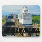 Panamakanal-Andenken Mousepad (Vorne)