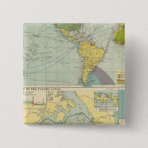 Panamakanal Button