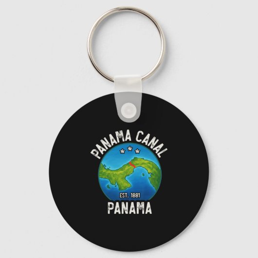 Panamakanal Est.1881  Schlüsselanhänger (Vorderseite)