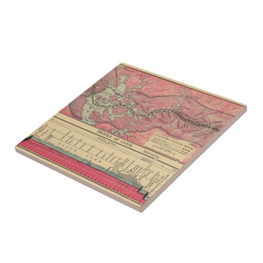 Panamakanal Fliese (Seite)