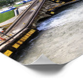 Panamakanal, Hochauflöser für Fotografie Poster (Ecke)