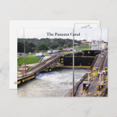 Panamakanal, Hochauflöser für Fotografie Postkarte (Vorne/Hinten)