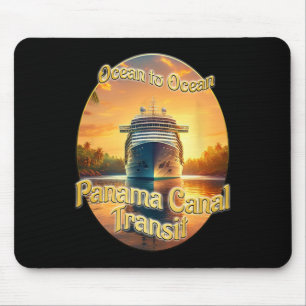 Panamakanal Kreuzfahrt Schiff Transit Mousepad