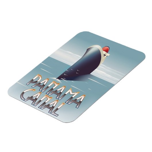 Panamakanal Magnet (Linke Seite)