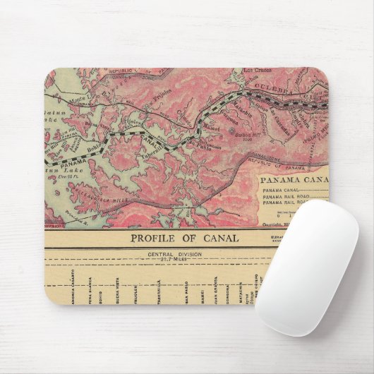 Panamakanal Mousepad (Mit Mouse)