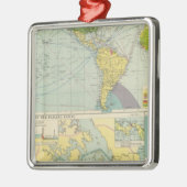 Panamakanal Ornament Aus Metall (Links)