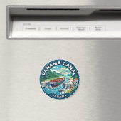 Panamakanal Panama Magnet (In Situ (Geschirrspüler))