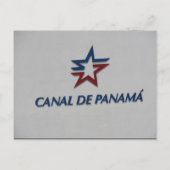 Panamakanal Postkarte (Vorderseite)