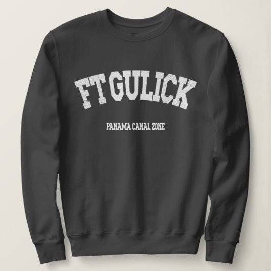 Panamakanal Zone: Ft. Gulick Sweatshirt (Design vorne)