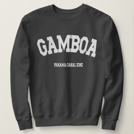 Panamakanal-Zone: Gamboa Sweatshirt (Design vorne)