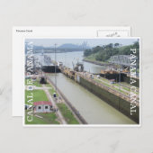 Panamakanalsee Postkarte (Vorne/Hinten)