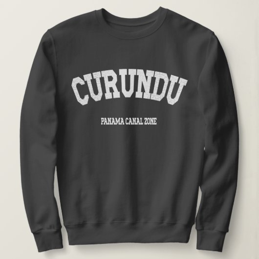 Panamakanalzone: Curundu Sweatshirt (Design vorne)