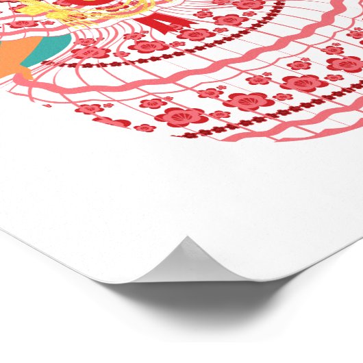 Panamanian Matryoshka Poster (Ecke)