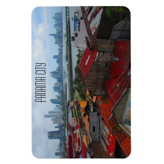 Panamastadt kontrastiert magnet (Vertikal)