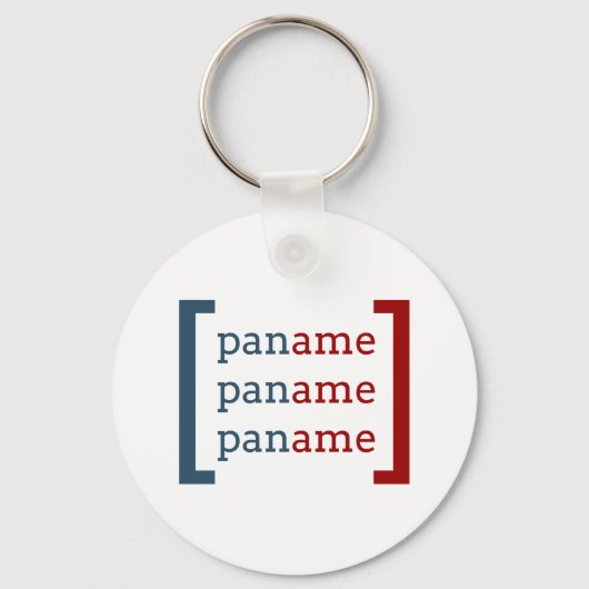 Paname Schlüsselanhänger (Vorderseite)