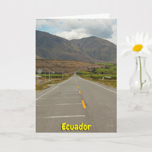 Panamericana, Ecuador Karte