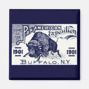 Panamerikanische Ausstellung 1901 Magnet