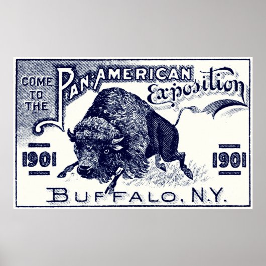 Panamerikanische Expo 1901 Poster (Vorne)