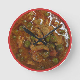 Panang Thai Curry [พ ะ น ง] ... Thailand S Runde Wanduhr