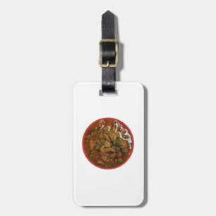 Panang Thai Curry [พ ะ น ง] ... Thailand Street Fo Gepäckanhänger