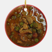 Panang Thai Curry [พ ะ น ง] ... Thailand Street Fo Keramikornament (Hinten)