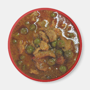 Panang Thai Curry [พ ะ น ง] ... Thailand Street Fo Magnet