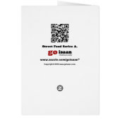 Panang Thai Curry ... Thailand Street Food Card (Hinten)