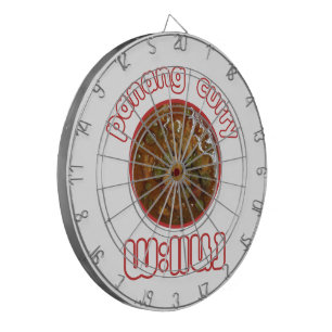 Panang Thai Curry ... Thailand Street Food Dartscheibe