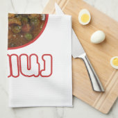 Panang Thai Curry ... Thailand Street Food Geschirrtuch (Viertel Falte)