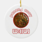 Panang Thai Curry ... Thailand Street Food Keramikornament (Hinten)