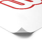 Panang Thai Curry ... Thailand Street Food Poster (Ecke)