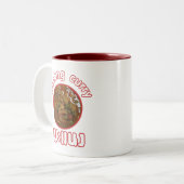 Panang Thai Curry ... Thailand Street Food Zweifarbige Tasse (Vorderseite Links)