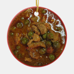 Panang thailändische Thailand-Straßen-Nahrung Keramikornament