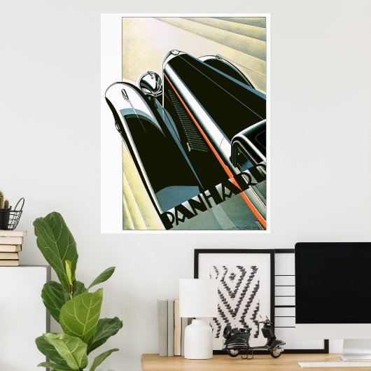 Panard Classic Car Poster (Heimbüro)