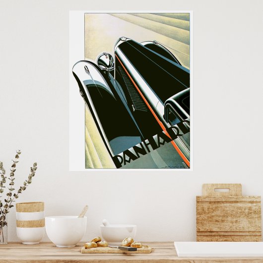 Panard Classic Car Poster (Küche)