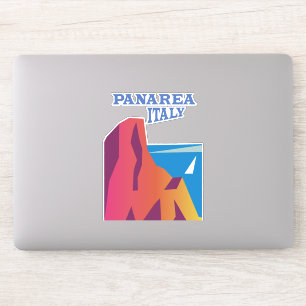 Panarea Italien Vintages Segel-Poster Aufkleber