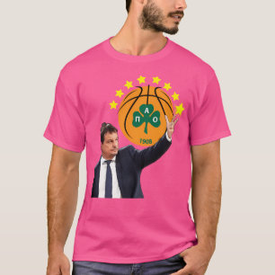 Panathinaikos 8 Sterne - Mit Zauberer Ergin Ataman T-Shirt