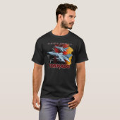 Panavia Tornado Europäisches Militärjets-Flugzeug T-Shirt (Vorne ganz)