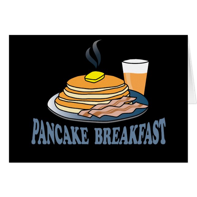 Pancake Bacon Juice Fundraiser (Vorderseite (Horizontal))