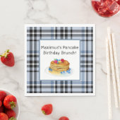 Pancake Birthday Brunch Serviette (Beispiel)