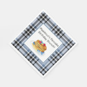 Pancake Birthday Brunch Serviette (Ecke)