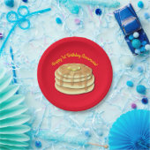 Pancake Birthday Party Flapjack Niedliche Kinder Pappteller (Party)