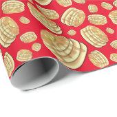 Pancake Birthday Party Geschenkpapier (Rolleneckpunkt)