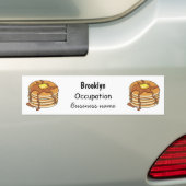 Pancake Cartoon Autoaufkleber (Auf Auto)