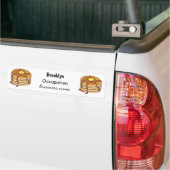 Pancake Cartoon Autoaufkleber (Auf Lkw)