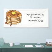 Pancake Cartoon Banner (Messe)